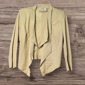 Lamarque Zara Leather Blazer SZ 6